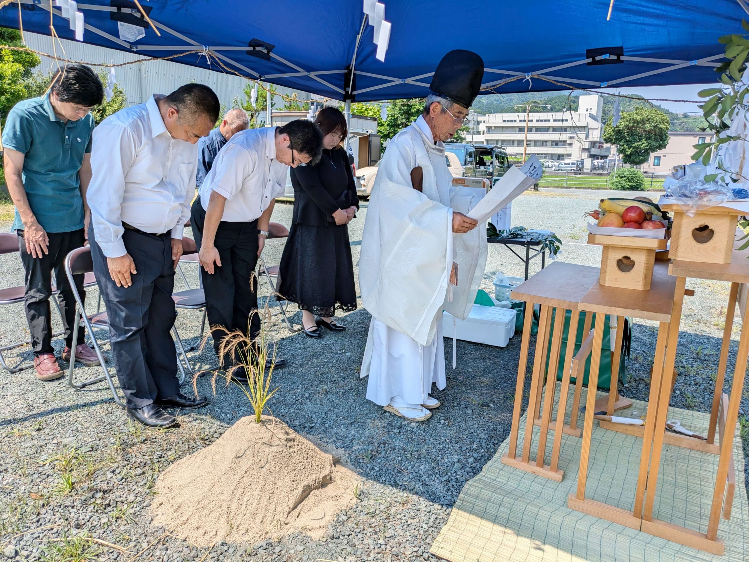 R7.7.1(月)　児童福祉事業部　いよいよ建設が始まります